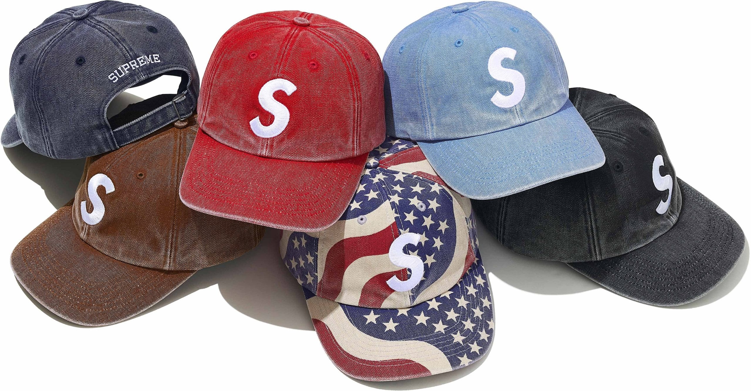 Pigment Coated S Logo 6-Panel